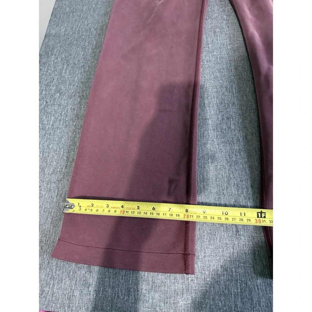 Lululemon women's Softstreme High Rise Maroon Pants Sz 6